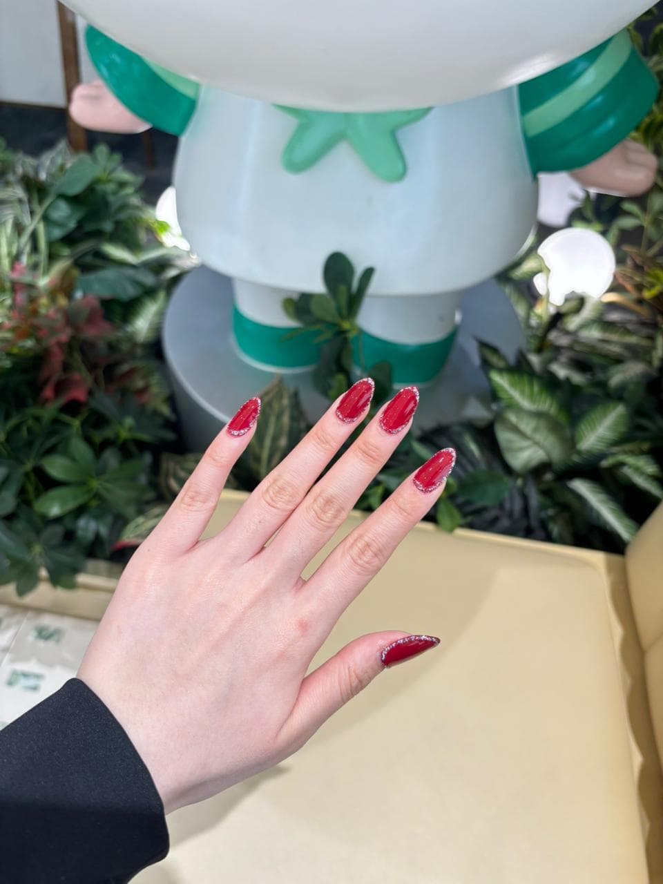 Red velvet nails